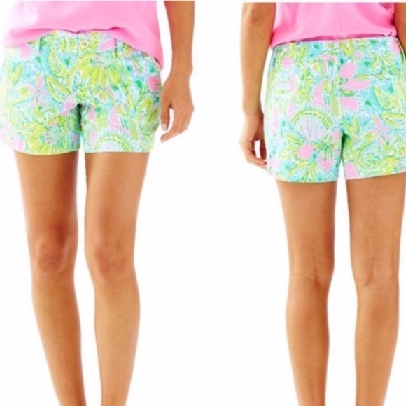 NWT Lily Pulitzer Callahan Short in Coconut Jungle - Picture 1 of 7